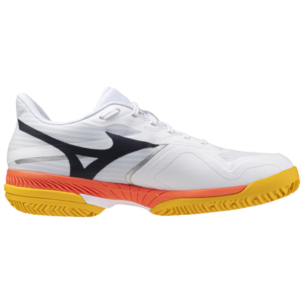 Eve 12T ホワイト M Pantofi tenis barbati Mizuno Wave Exceed Court CC FW 2025
