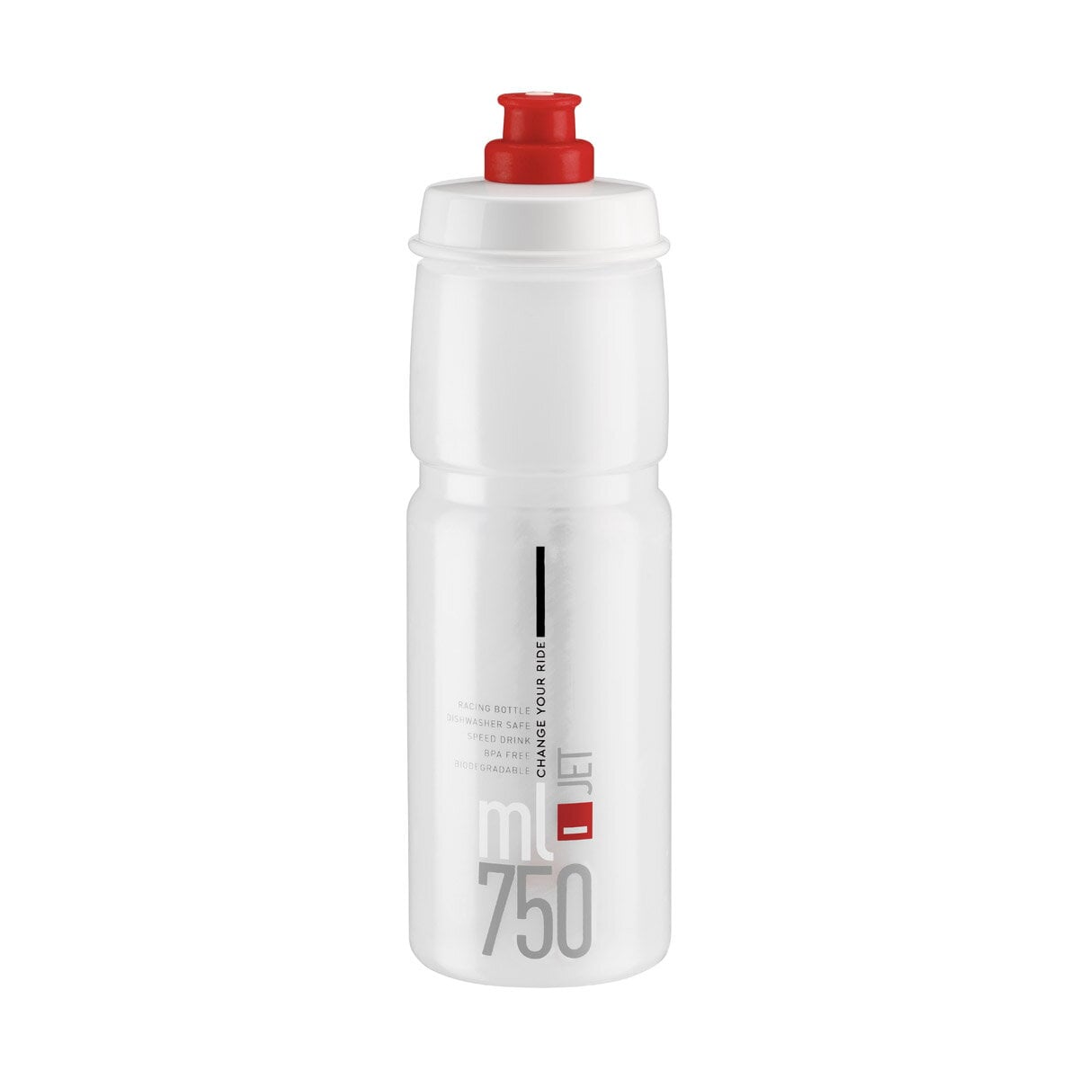 Bidon Elite Jet 750 ml-Alb