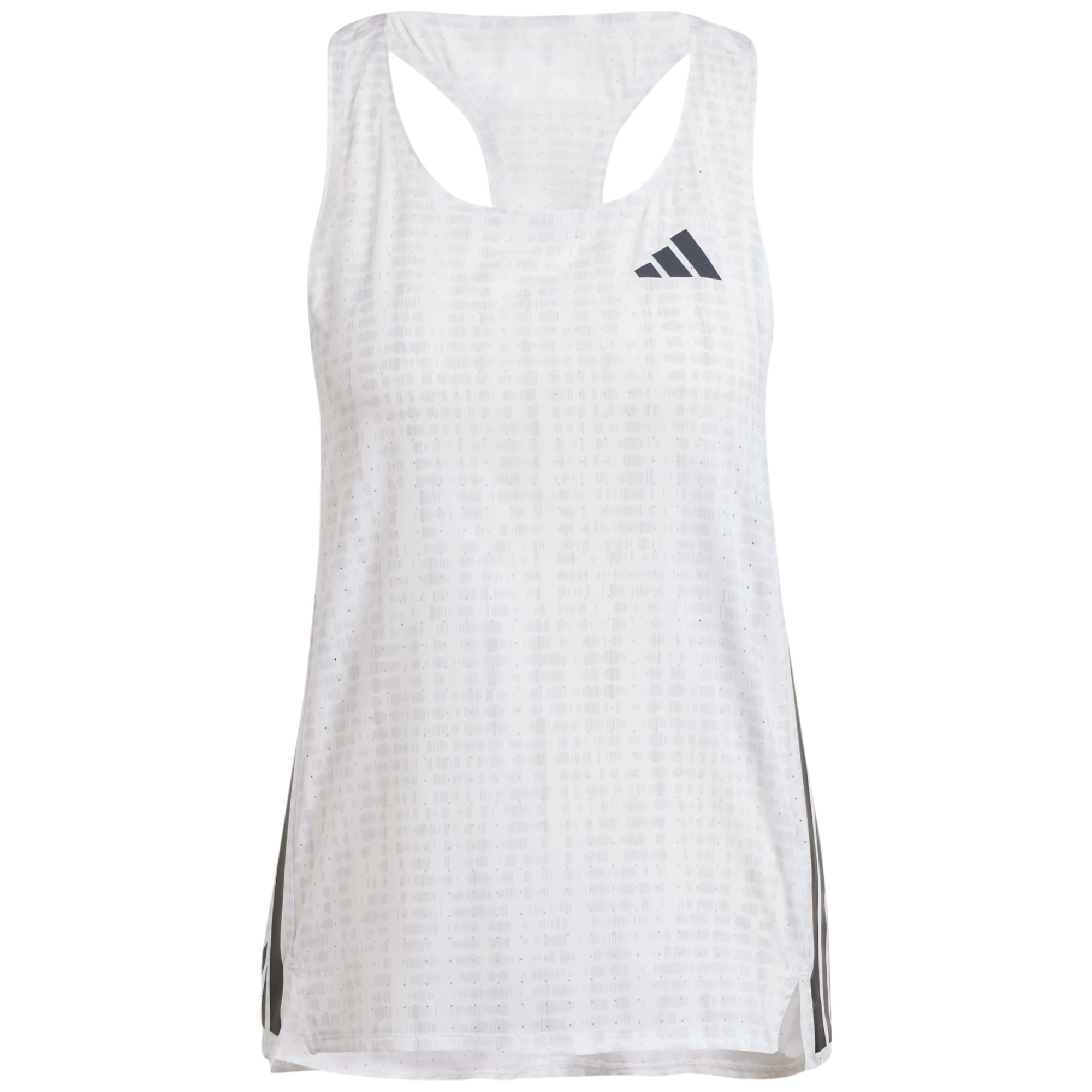 Maiou alergare dama Adidas Adizero SNGLT FW 2025-Alb-S
