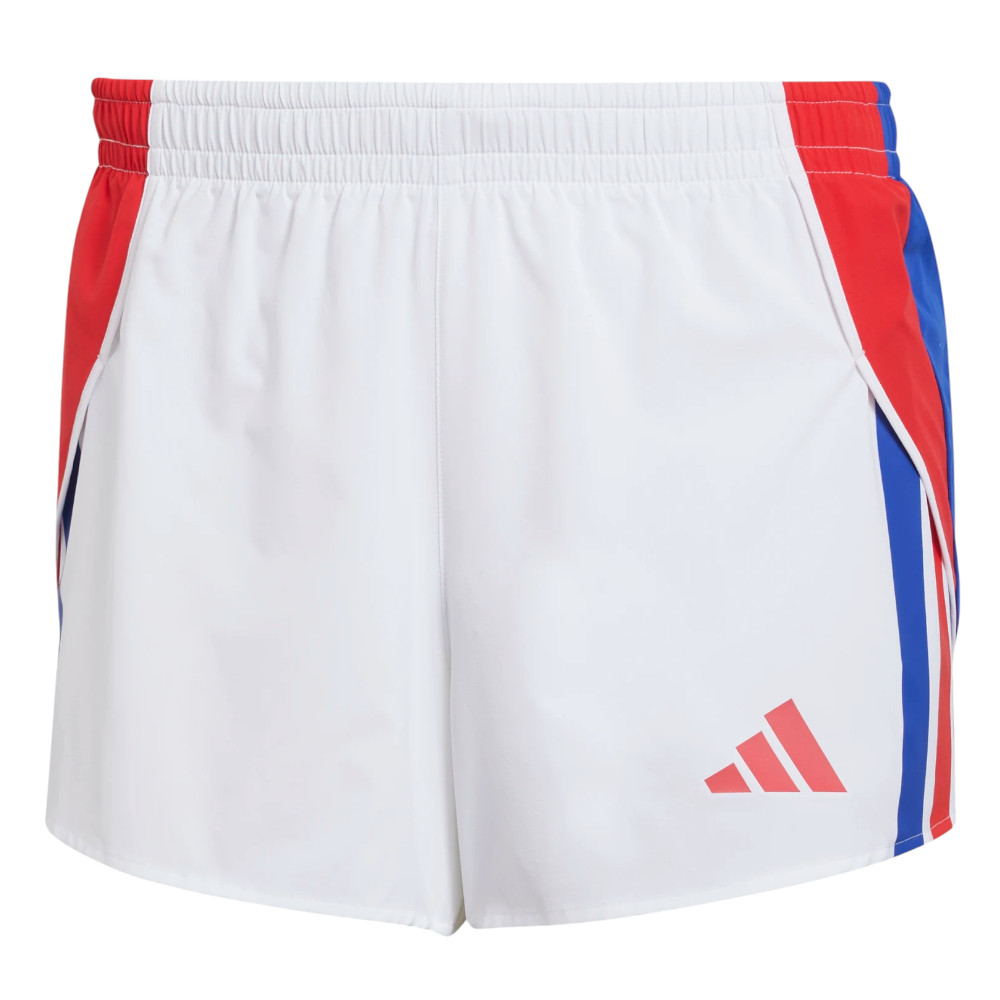 Sort alergare barbati Adidas Adizero R SHR SS 2025-Alb-XL