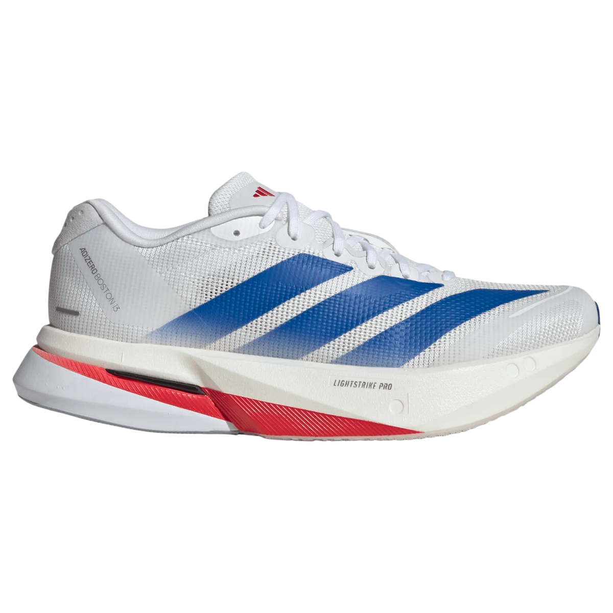 Pantofi alergare dama Adidas Adizero Boston 13 SS 2026-Alb/Albastru/Rosu-39 1/3