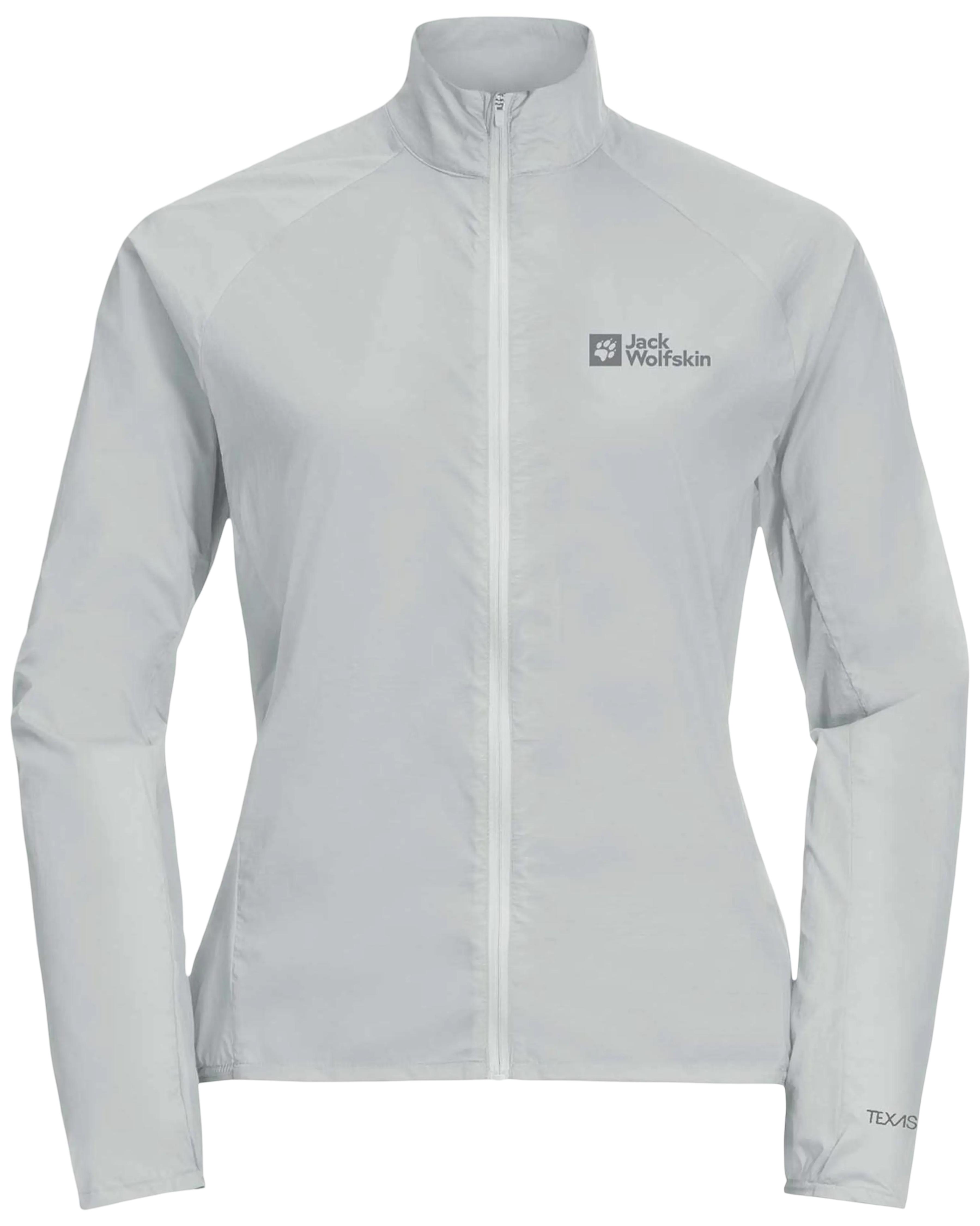 Jacheta dama Jack Wolfskin Gravex Wind SS 2026-Alb-S