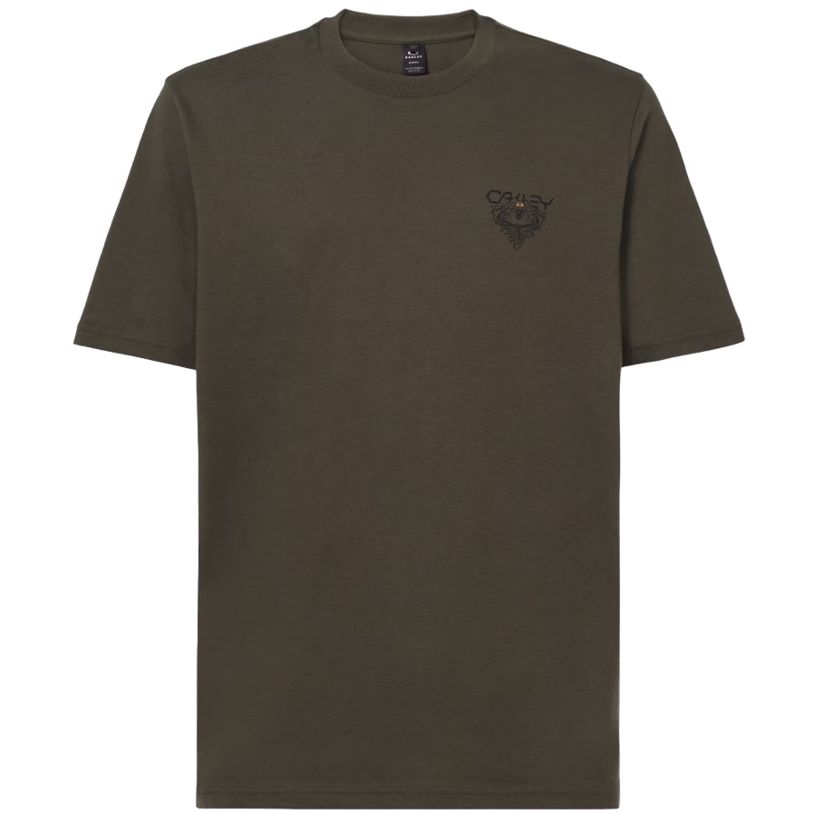 Tricou barbati Oakley Hard Charge-Kaki-XS