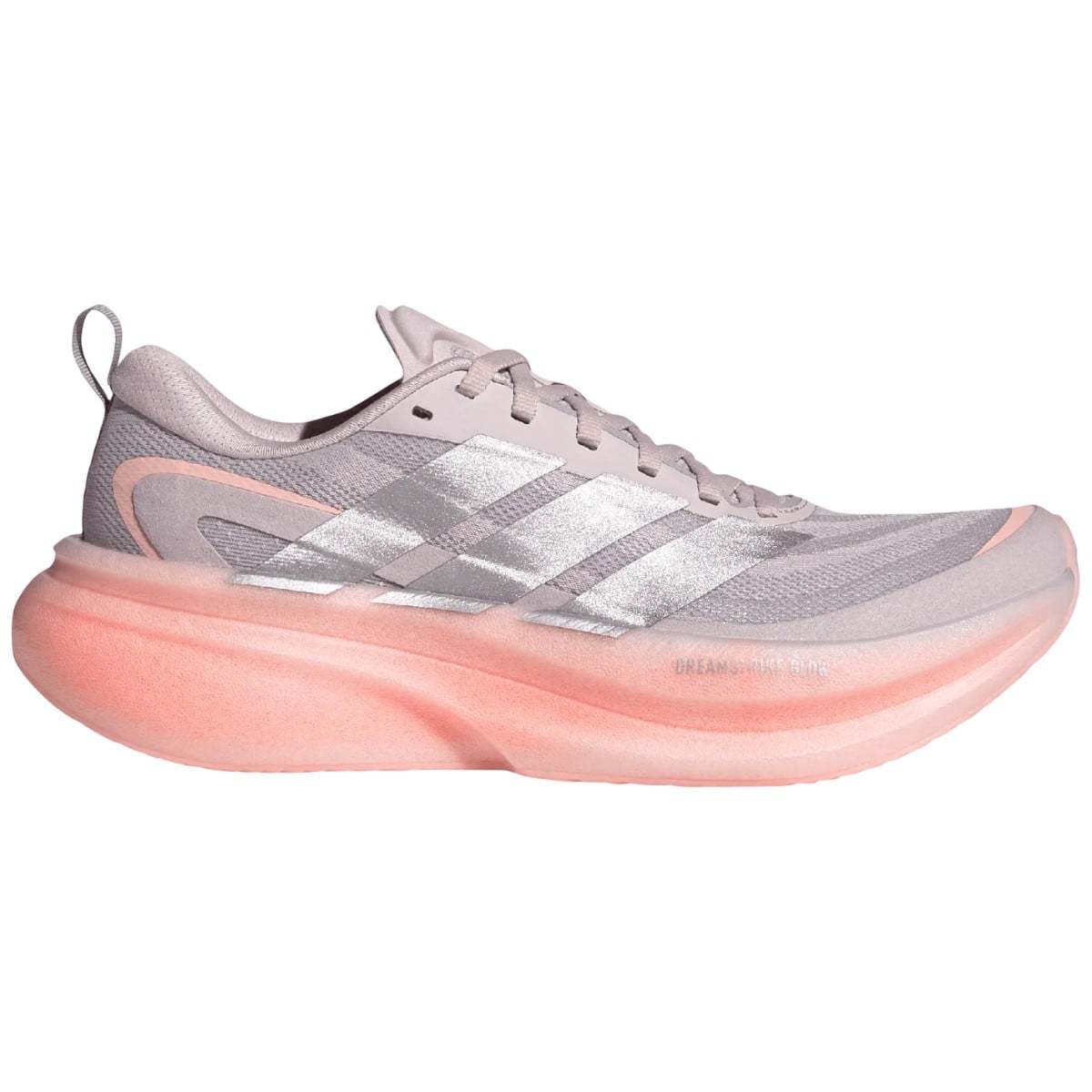 Pantofi alergare dama Adidas Supernova Glide SS 2026-Argintiu/Portocaliu-36 2/3