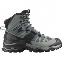 Bocanci trekking dama Salomon QUEST 4 GTX FW 2025-Negru/Verde-40