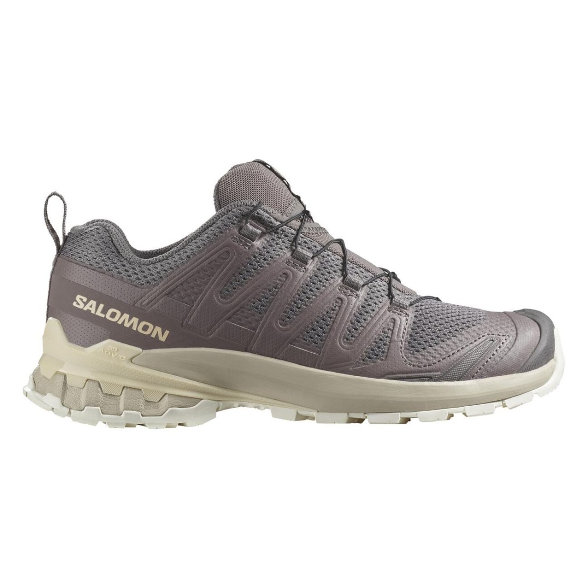 Pantofi alergare trail dama Salomon XA PRO 3D V9 SS 2025-Maro/Bej-37 1/3