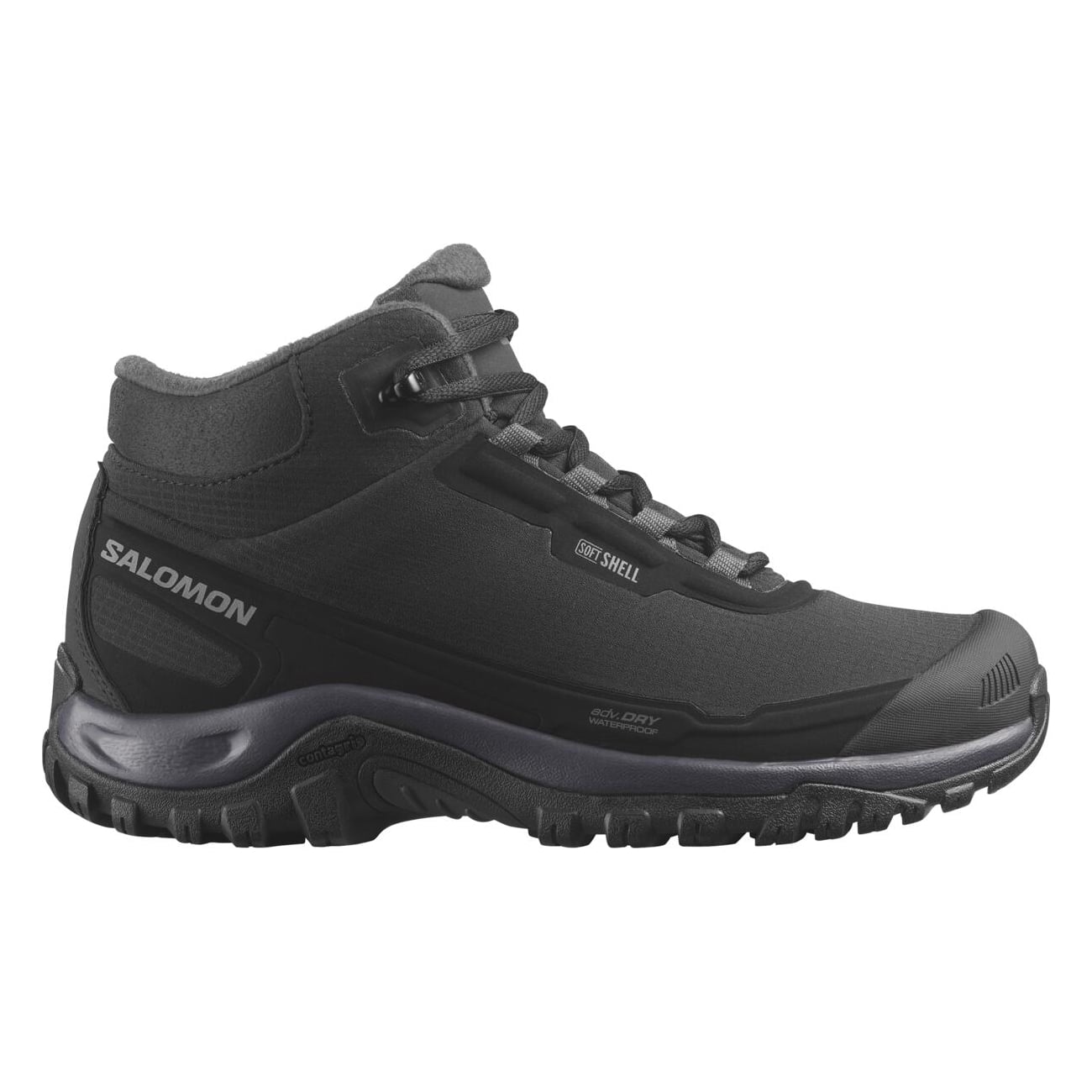 Bocanci iarna dama Salomon Shelter CS Waterprooof  -15°C FW 2025-Negru-37 1/3