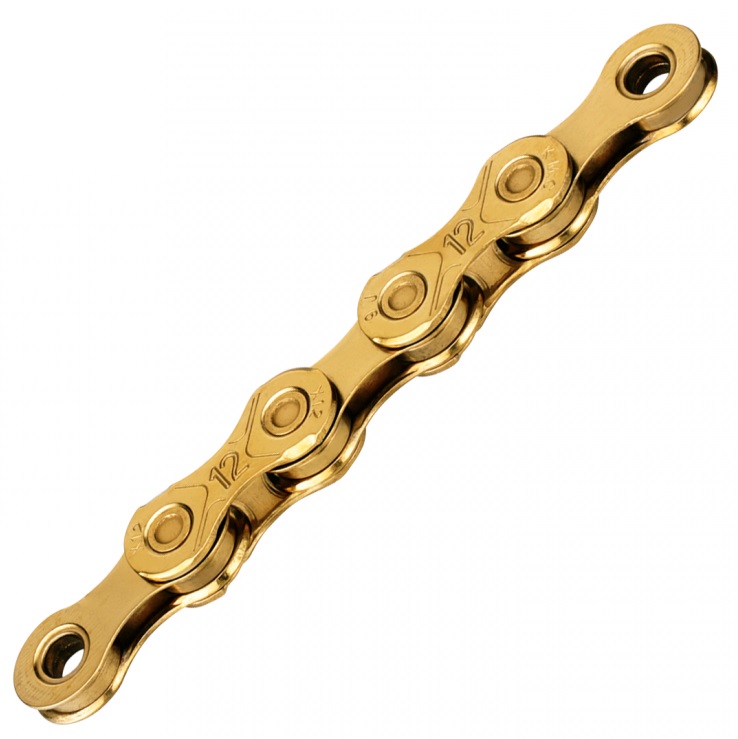 Lant KMC X12 Ti-N Gold 12 viteze, 126 zale