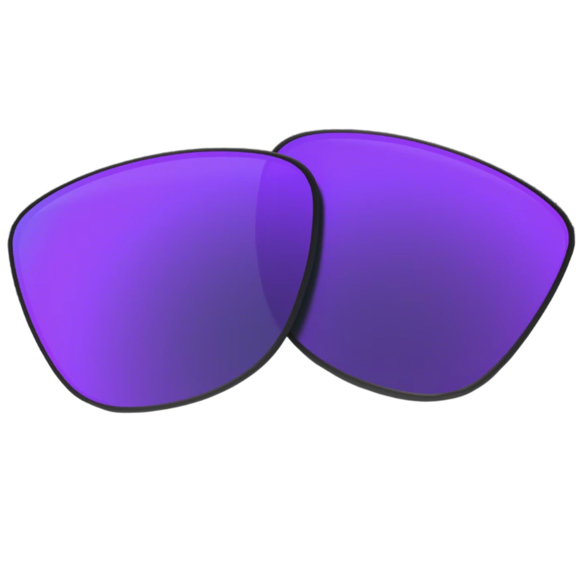 Lentile ochelari de soare Oakley Frogskins / Violet Iridium