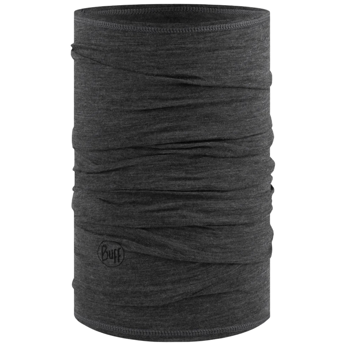 Bandana tubulara multifunctionala Buff Lightweight Merino Solid Grey