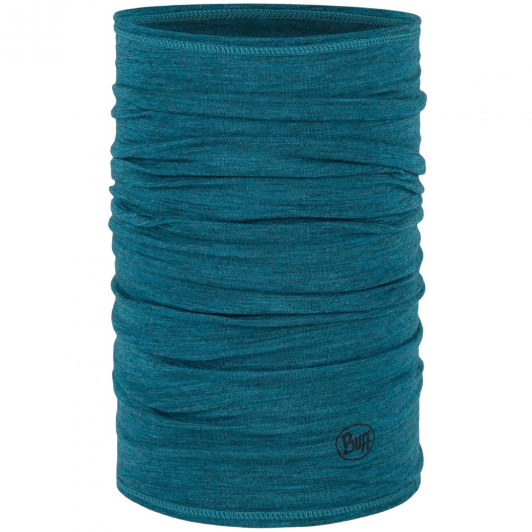 Bandana tubulara multifunctionala Buff Lightweight Merino Solid Teal