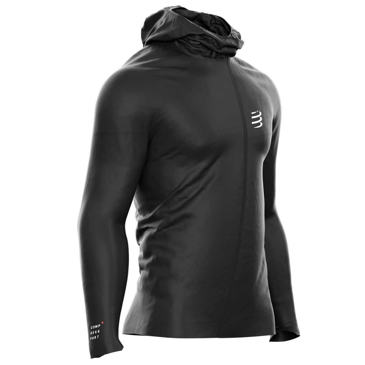 Jacheta alergare Compressport Hurricane Waterproof 10/10