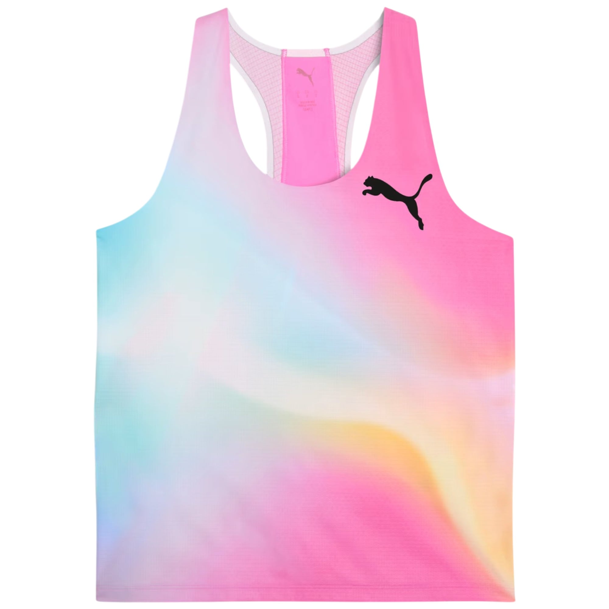 Maiou alergare dama Puma Lightspeed Ultraweave Graphic SS 2026-Multicolor-XS
