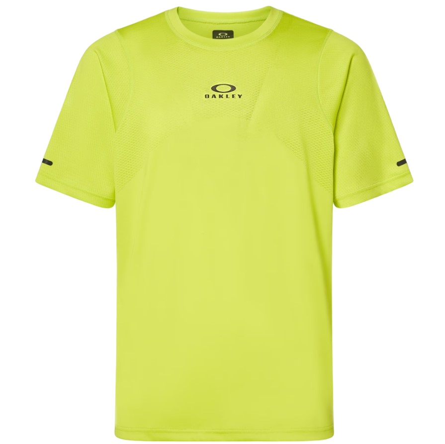 Tricou alergare barbati Oakley Pursuit-Lime-S