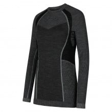 Bluza de corp dama La Sportiva Wool70 Tech-Gri/Negru-S