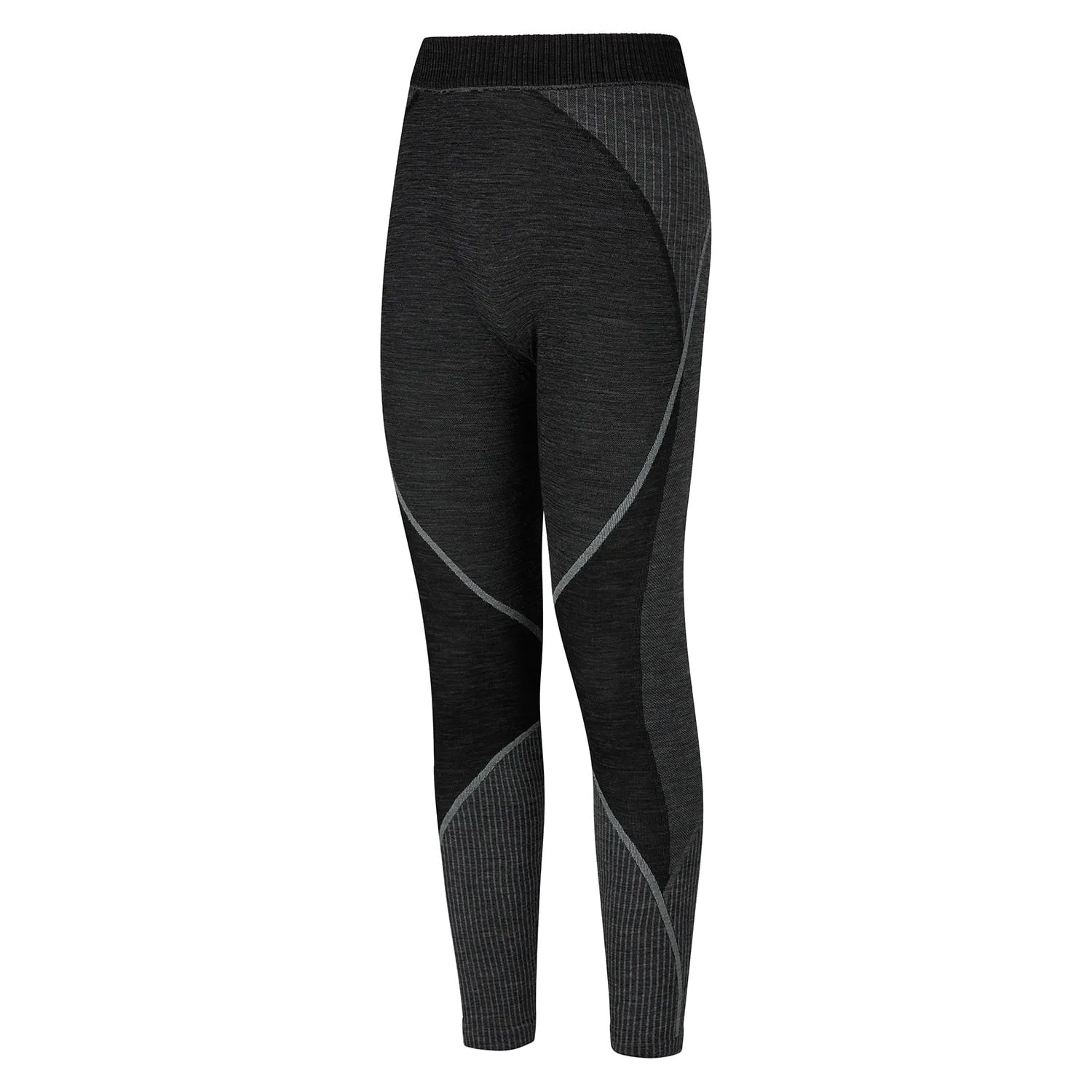 Pantaloni de corp dama La Sportiva Wool70 Tech-Gri/Lime-S