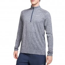 Bluza alergare barbati Nike Stride SS 2025-Gri-S