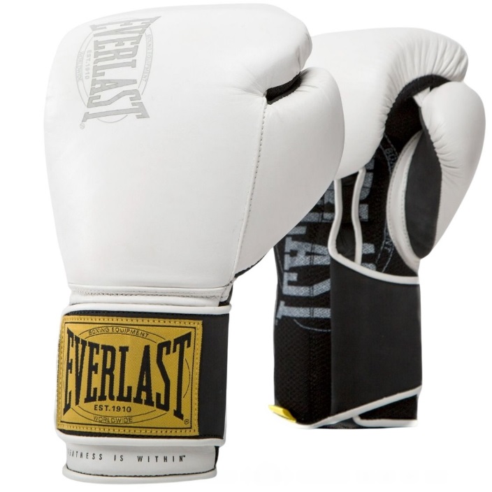 Manusi box Everlast 1910 Classic-Alb-14 oz