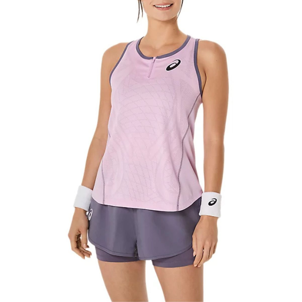 Maiou tenis dama Asics Match Actibreeze SS 2025-Roz Deschis-XS