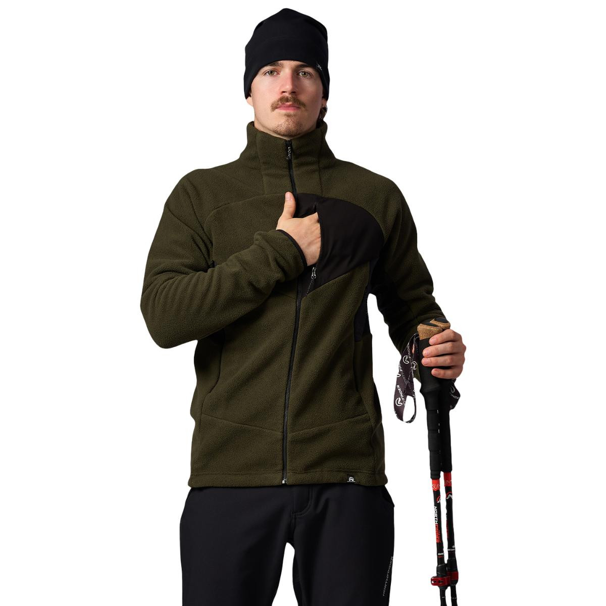 Bluza fleece barbati Northfinder Salva