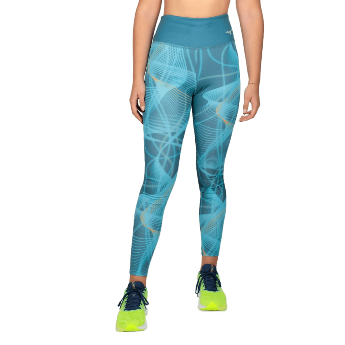 Colanti alergare dama Mizuno Printed Tights