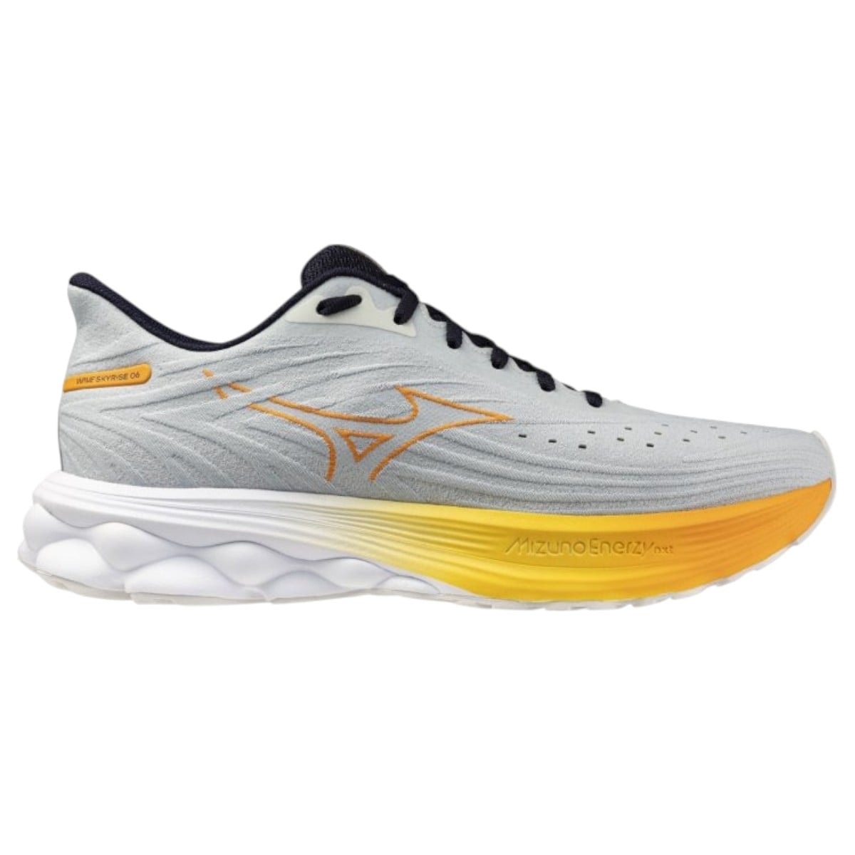 Pantofi alergare barbati Mizuno Wave Skyrise 6 FW 2025-Alb/Galben-44 1/2