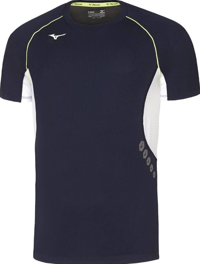 Tricou alergare barbati Mizuno Premium-Bleumarin/Alb-S