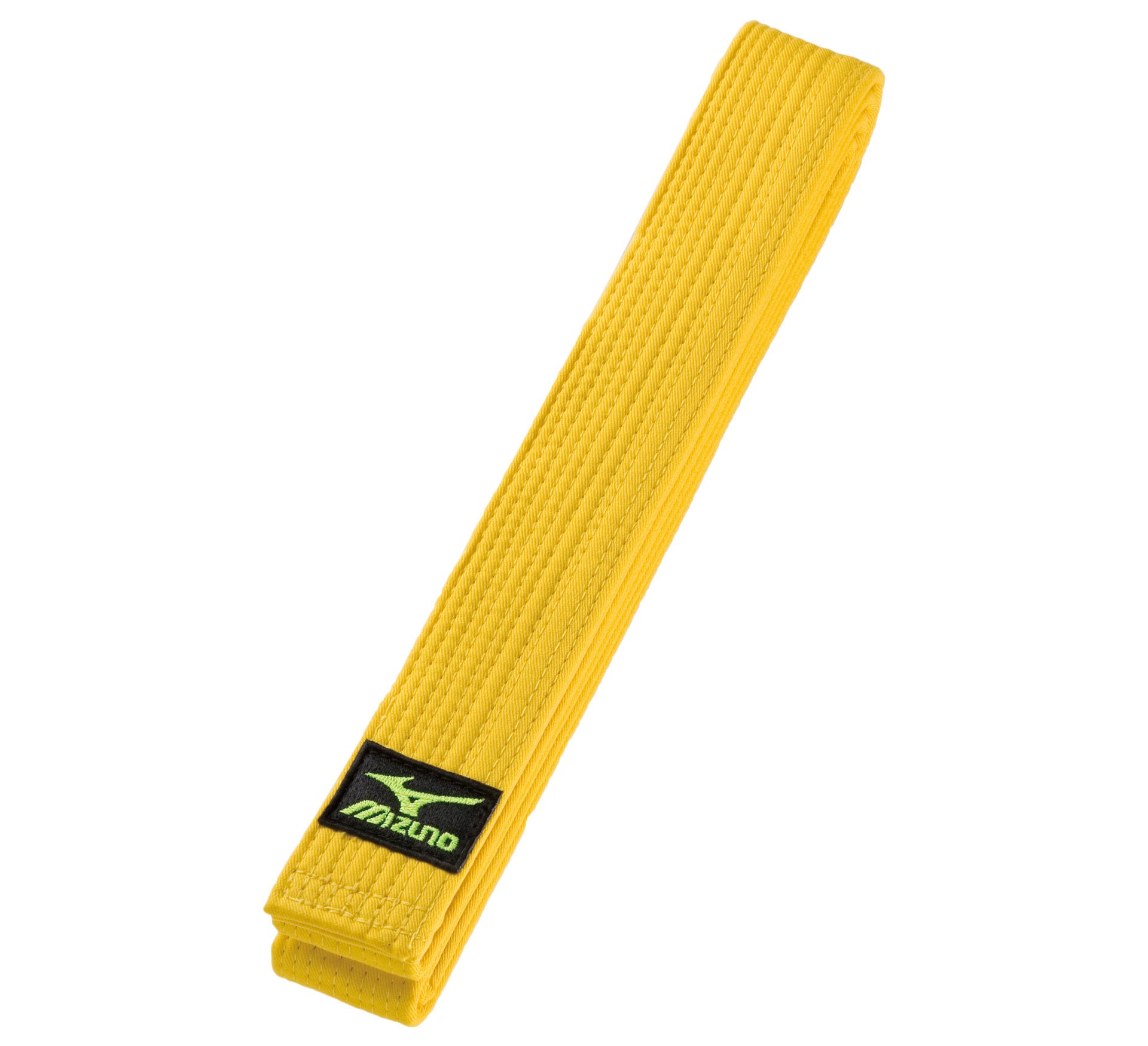 Centura karate Mizuno Obi-Galben-245 cm