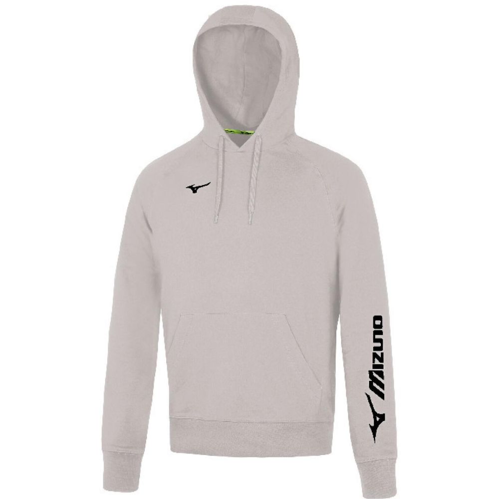 Hanorac barbati Mizuno Terry FW 2024-Gri Deschis-S
