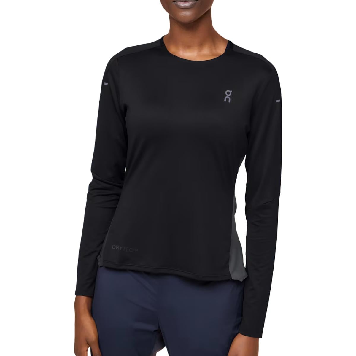 Bluza alergare dama ON Performance Long-T FW 2026-Negru-XS