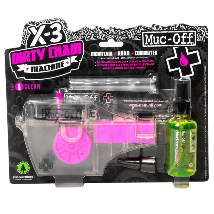 Aparat pentru curatat lantul Muc-Off X3 Chain Cleaner