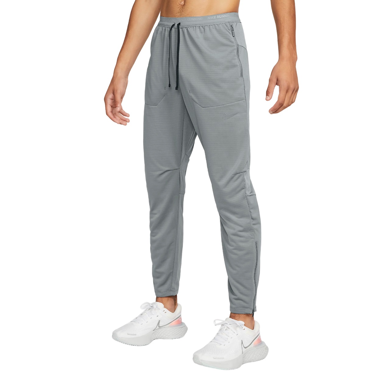 Pantaloni alergare barbati Nike Phenom Dri-FIT Knit FW 2024-Gri-XL