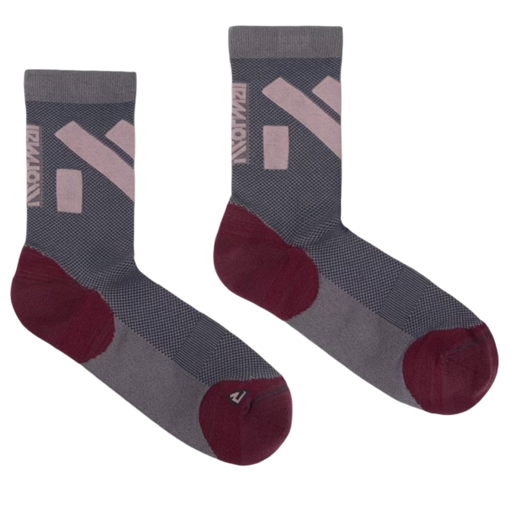 Sosete compresie alergare NNormal Race Low FW 2026-Gri-S