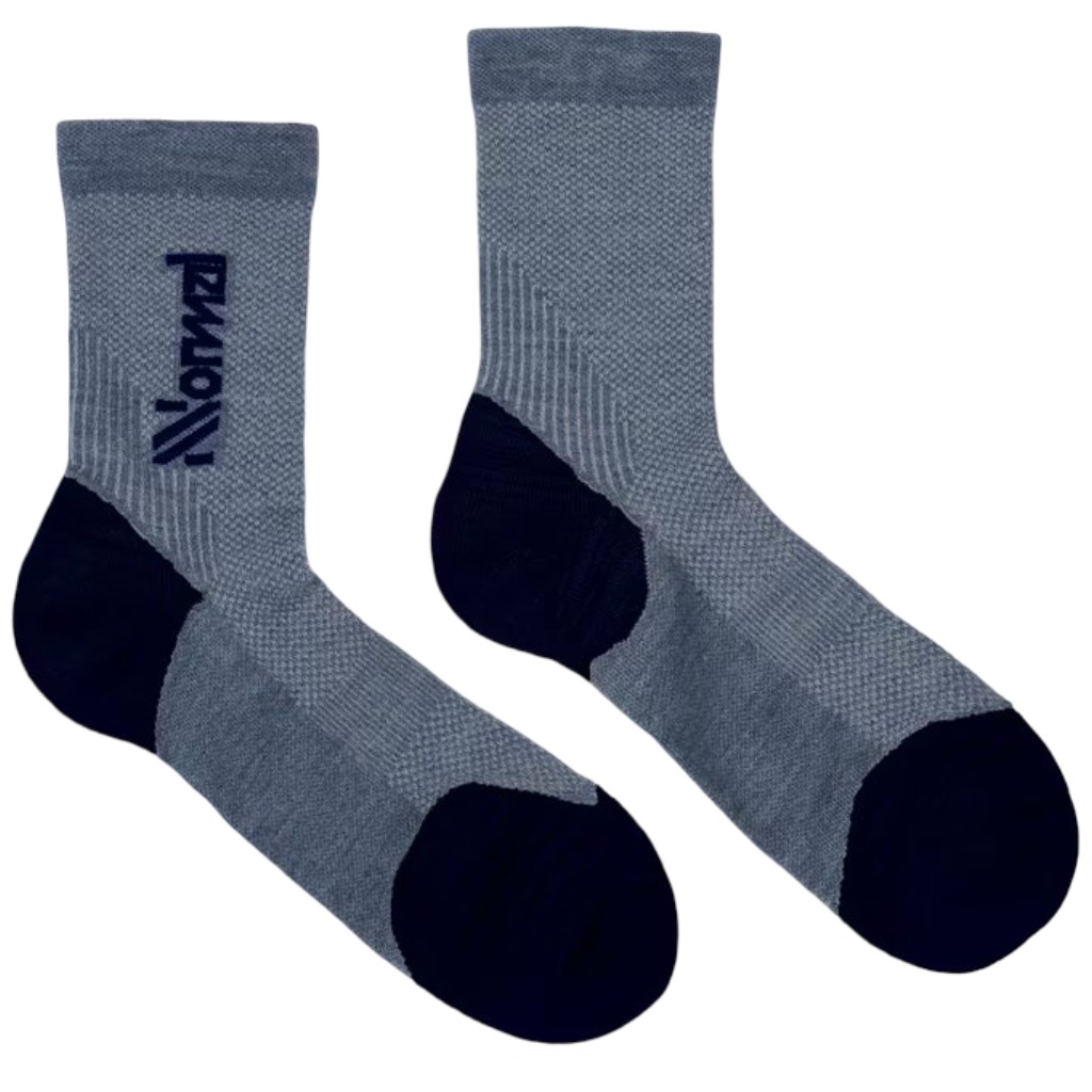 Sosete compresie alergare NNormal Merino FW 2026-Albastru/Bleumarin-S