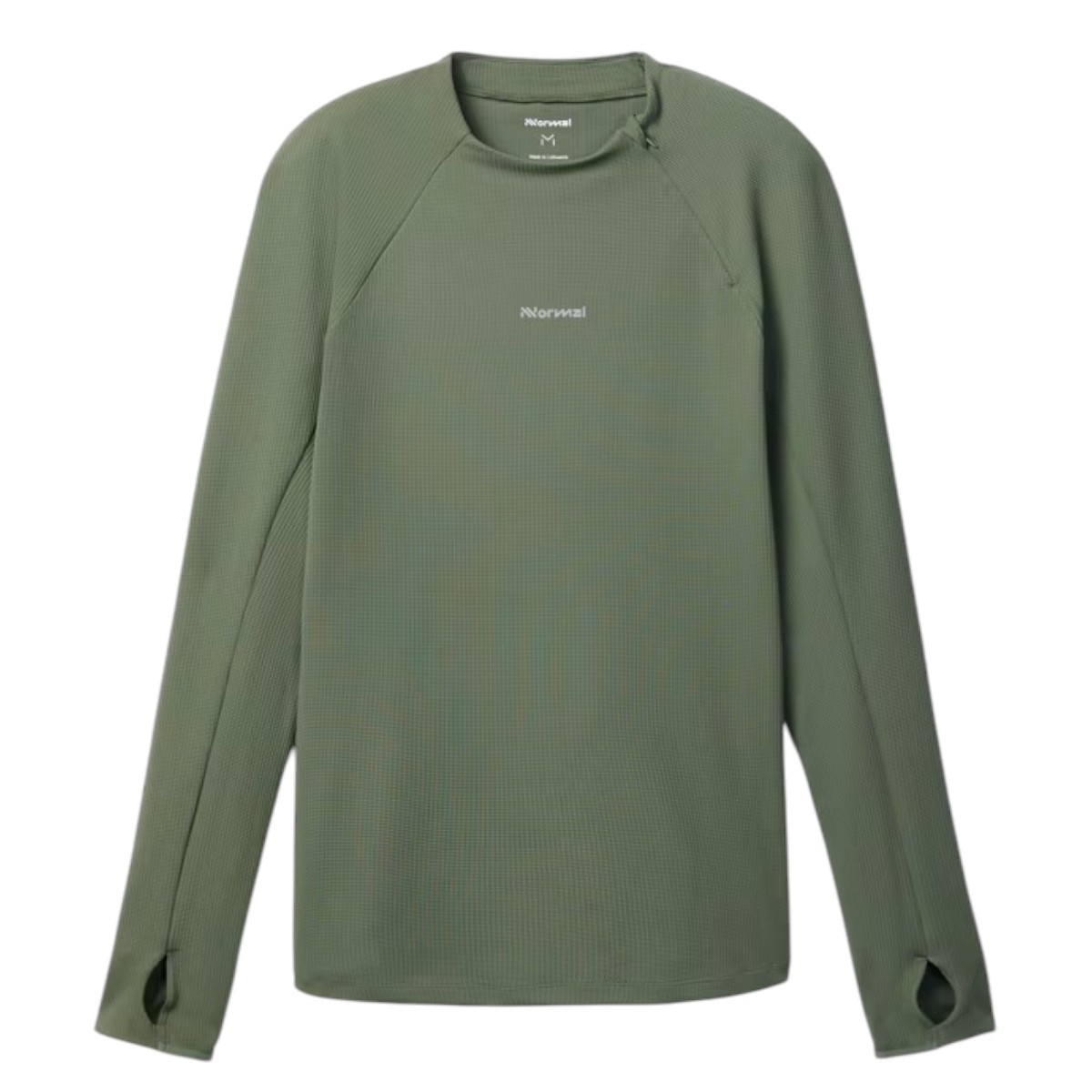 Bluza alergare barbati NNormal-Verde-L