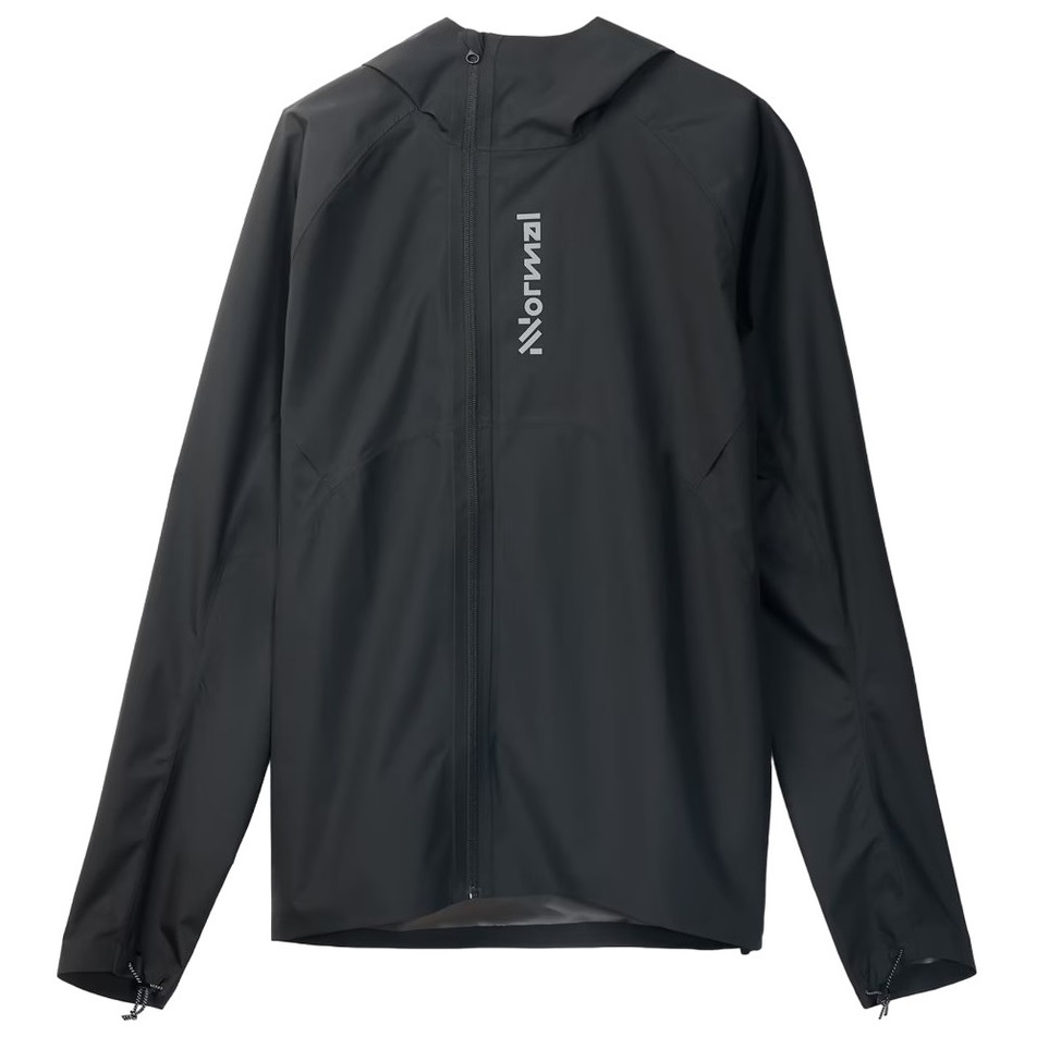 Jacheta impermeabila alergare dama NNormal Trail Rain-Negru-L