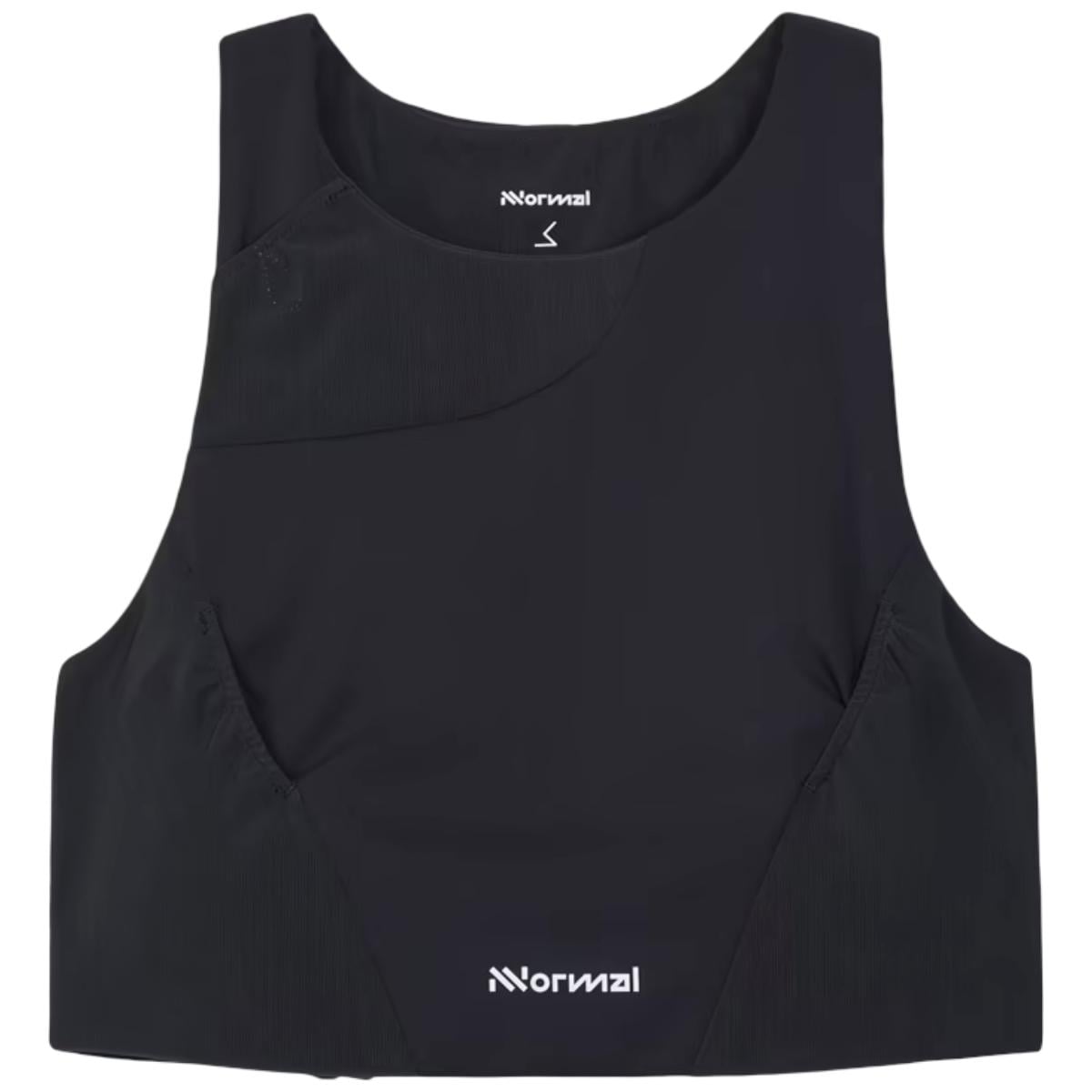 Bustiera alergare dama NNormal Trail Crop Top 02 SS 2026-Negru-XS