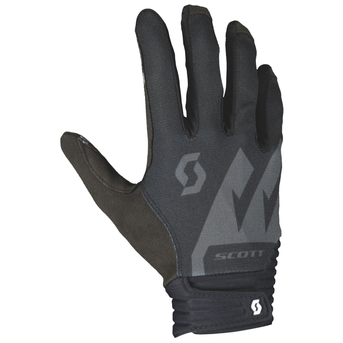 Manusi ciclism Scott DH Factory 2025-Negru/Gri-M