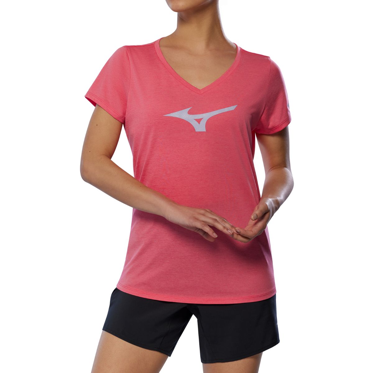 Tricou alergare dama Mizuno Core RB SS 2025-Roz-M
