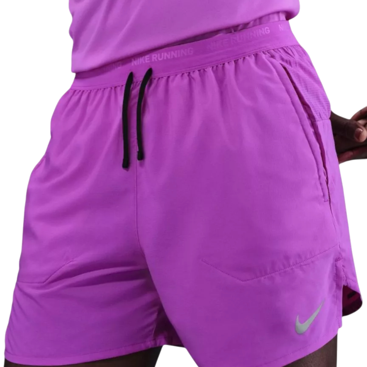 Sort alergare barbati Nike Stride Dri-Fit 5" FW 2025-Mov-XS