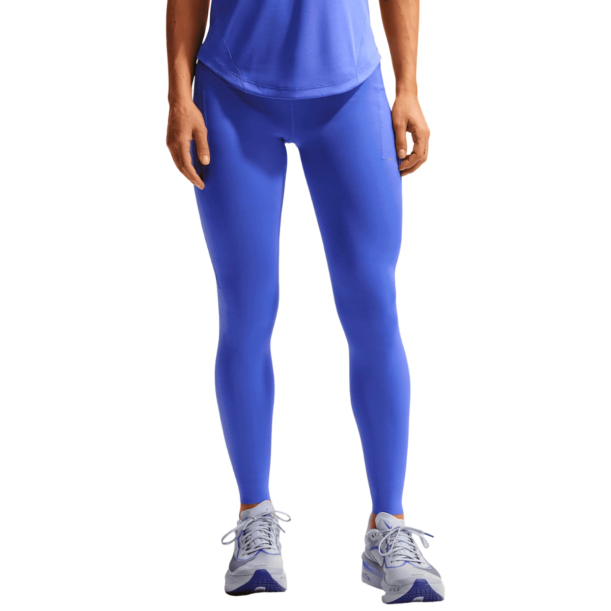 Colanti alergare dama Nike Swift 7/8 SS 2026-Albastru-XS
