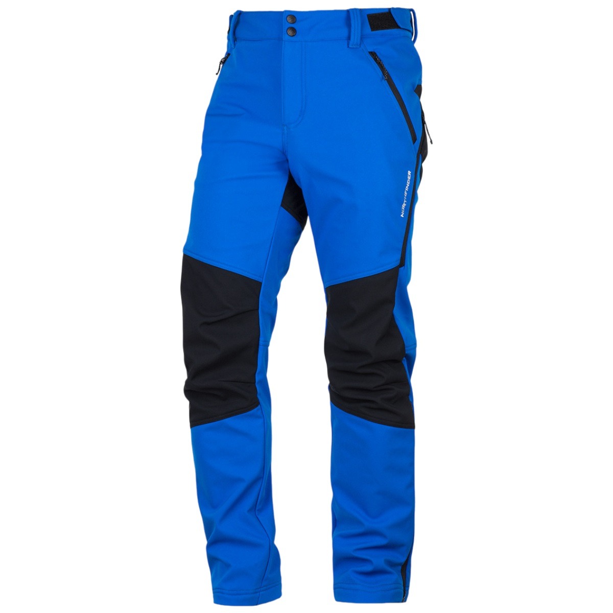 Pantaloni softshell barbati Northfinder 10K/10K Anatol-Albastru/Negru-2XL