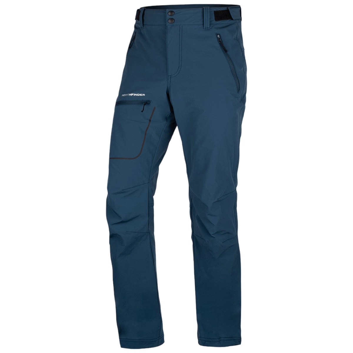 Pantaloni trekking barbati Northfinder Amade-Albastru-S