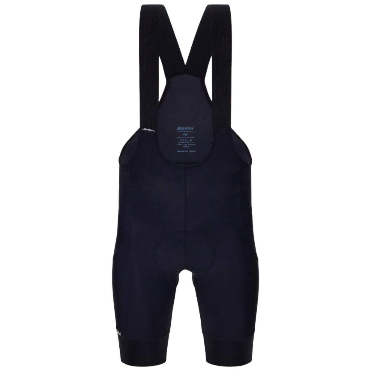 Pantaloni scurti ciclism cu bretele barbati Santini Nova Absolute SS 2026-Negru-M