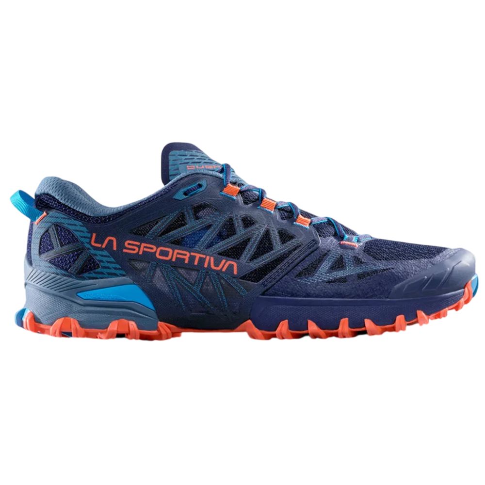 Pantofi alergare trail barbati La Sportiva Bushido III-Bleumarin/Portocaliu-41