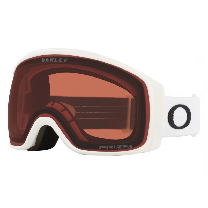 Ochelari schi Oakley Flight Tracker M Prizm Garnet-Alb