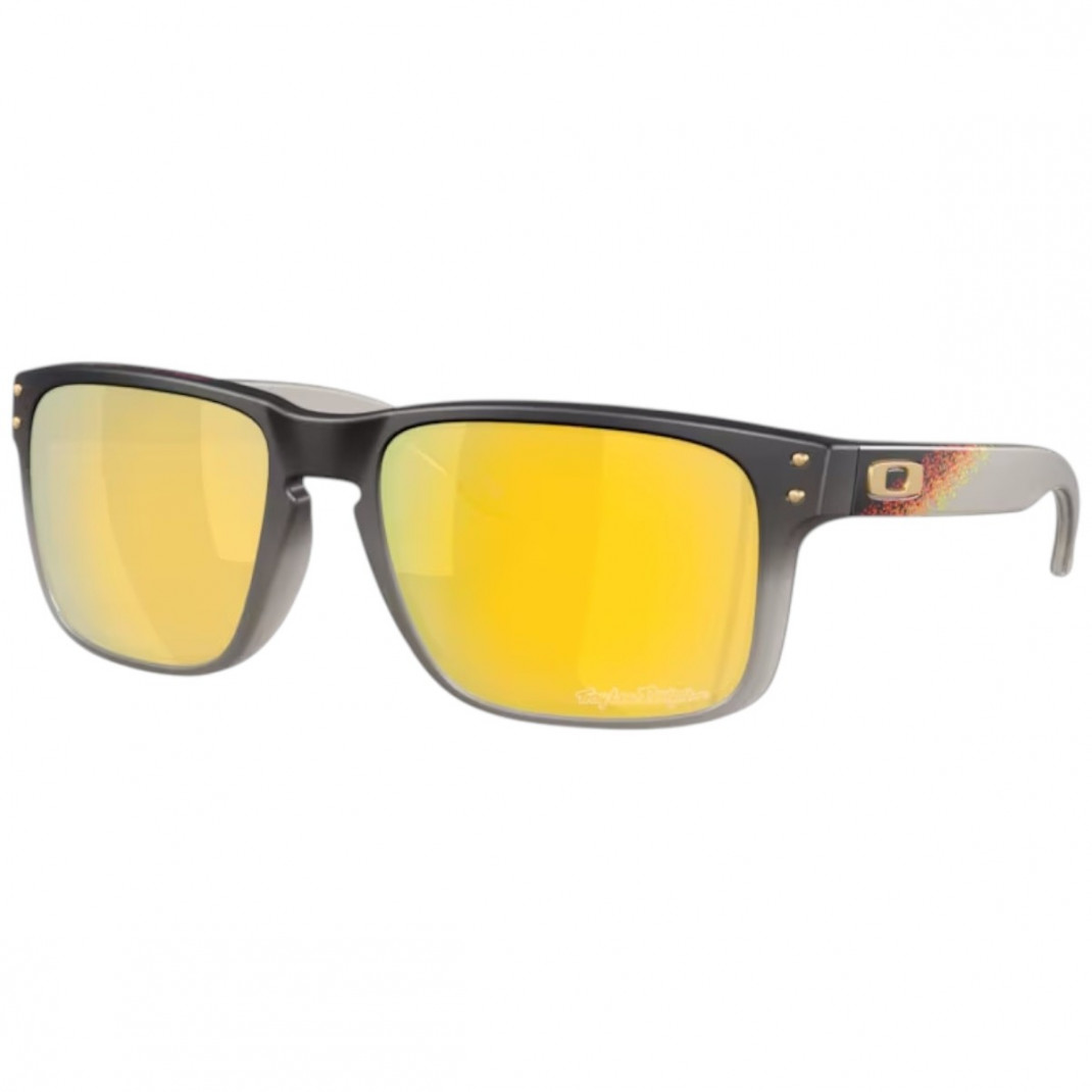 Ochelari de soare Oakley Holbrook Troy Lee Designs troy lee designs black fade / prizm 24k polarized