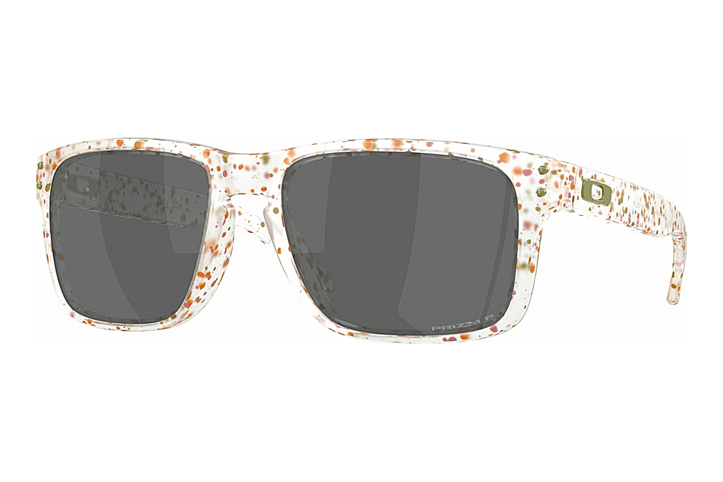 Ochelari de soare Oakley Holbrook Clear Terrazzo / Prizm Black Polarized, 2025