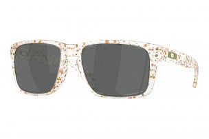Ochelari de soare Oakley Holbrook Clear Terrazzo / Prizm Black Polarized, 2025