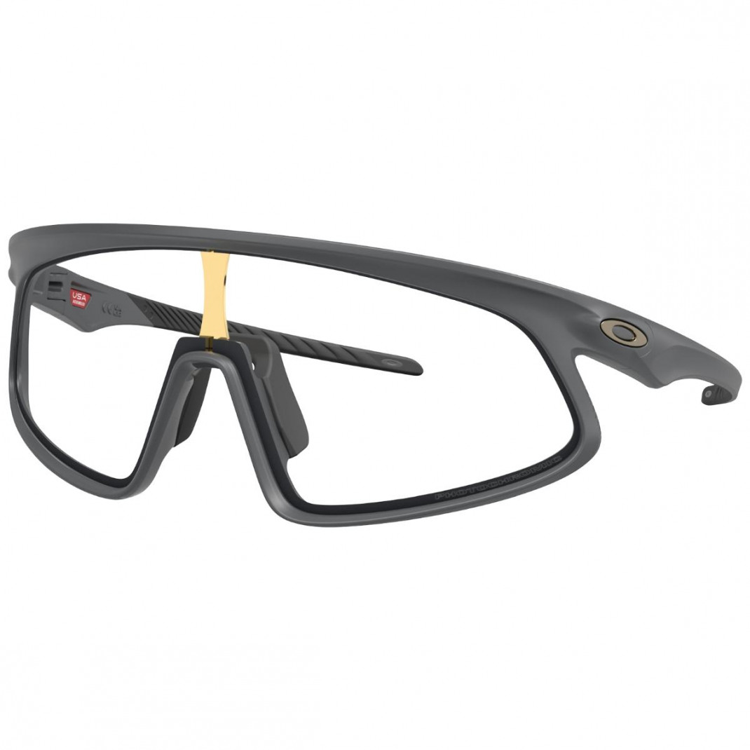 Ochelari de soare Oakley RSLV 141 Matte Carbon / Clear To Black Iridium Photochromic
